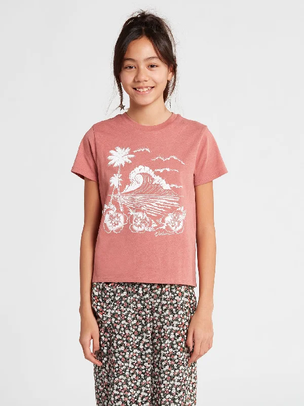 Big Girls Last Party Tee - Sepia