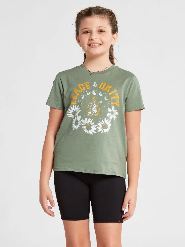 Big Girls Last Party Tee - Light Army