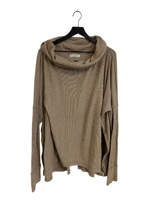 Top Long Sleeve By We The Free In Tan, Size: Xl