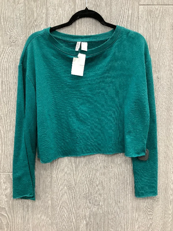 Top Long Sleeve By Divided In Green, Size: S