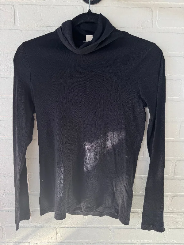 Top Long Sleeve Basic By J. Crew In Black, Size: S