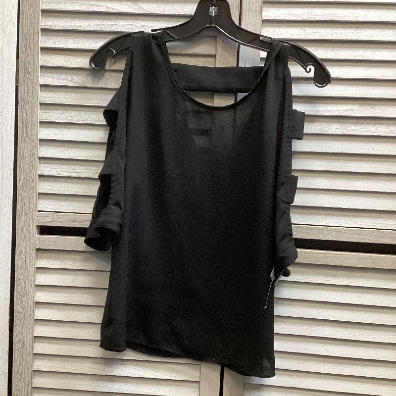 Top 3/4 Sleeve By Iz Byer In Black, Size: Xs