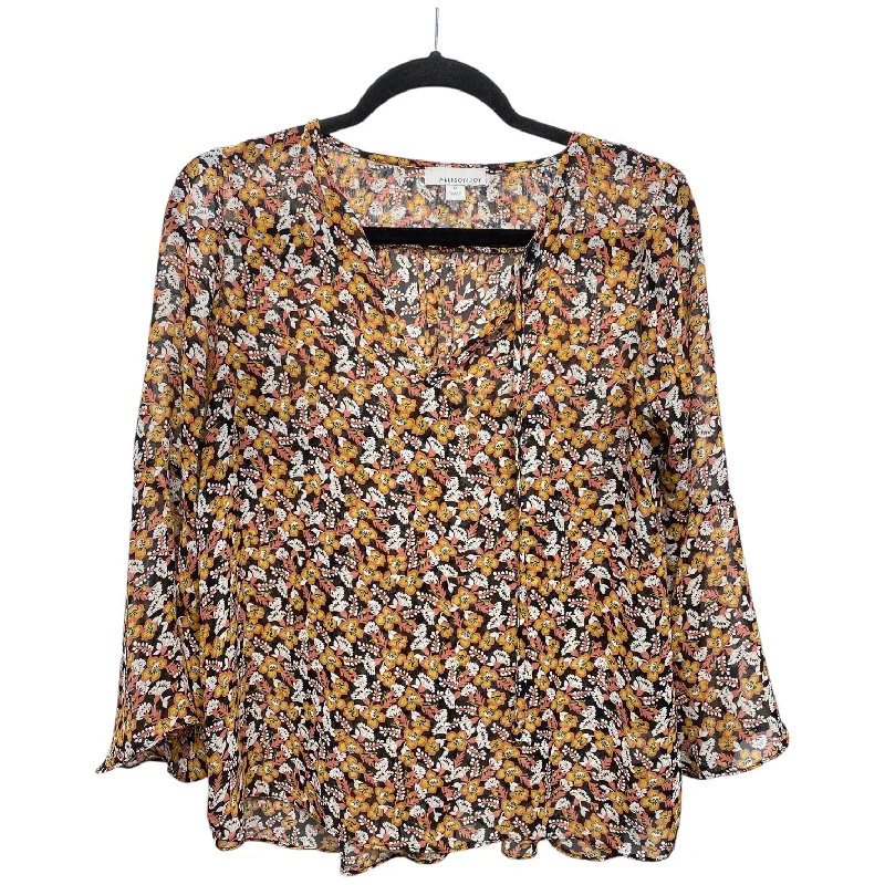 Top Long Sleeve By Allison Joy In Floral Print, Size: S