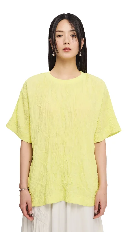 Ultra-Large Pleated Tee