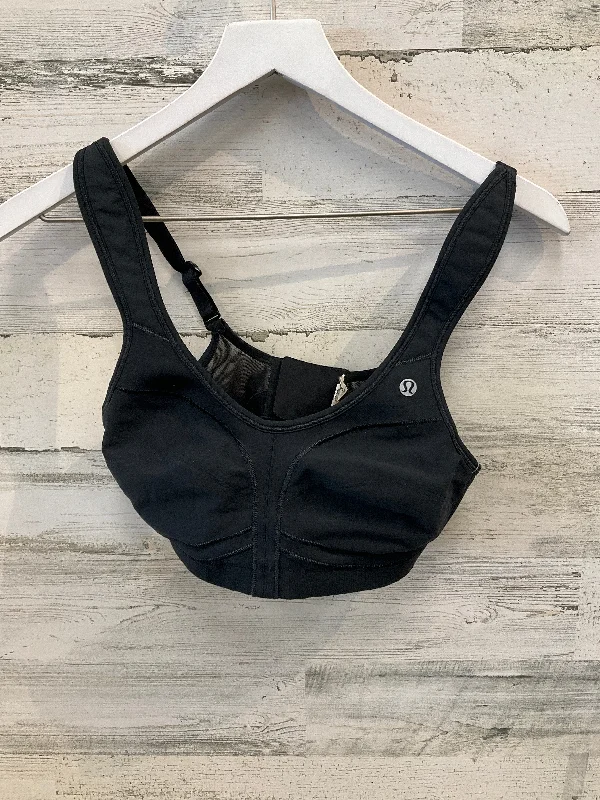 Athletic Bra By Lululemon In Black, Size: Xs