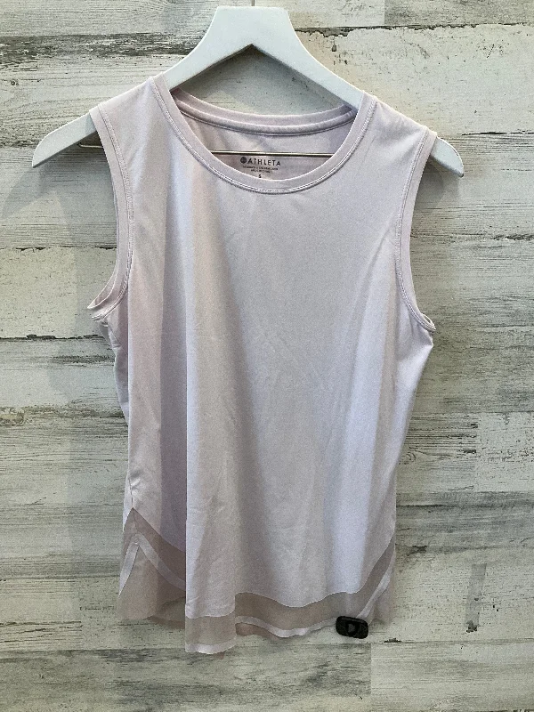 Athletic Top Short Sleeve By Athleta In Pink, Size: S