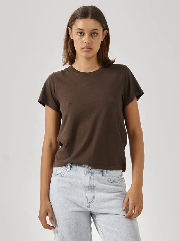 Hemp Everyday Tee - Postal Brown