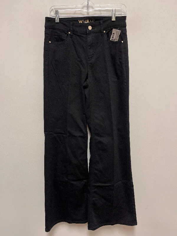 Jeans Flared By White House Black Market In Black, Size: 2