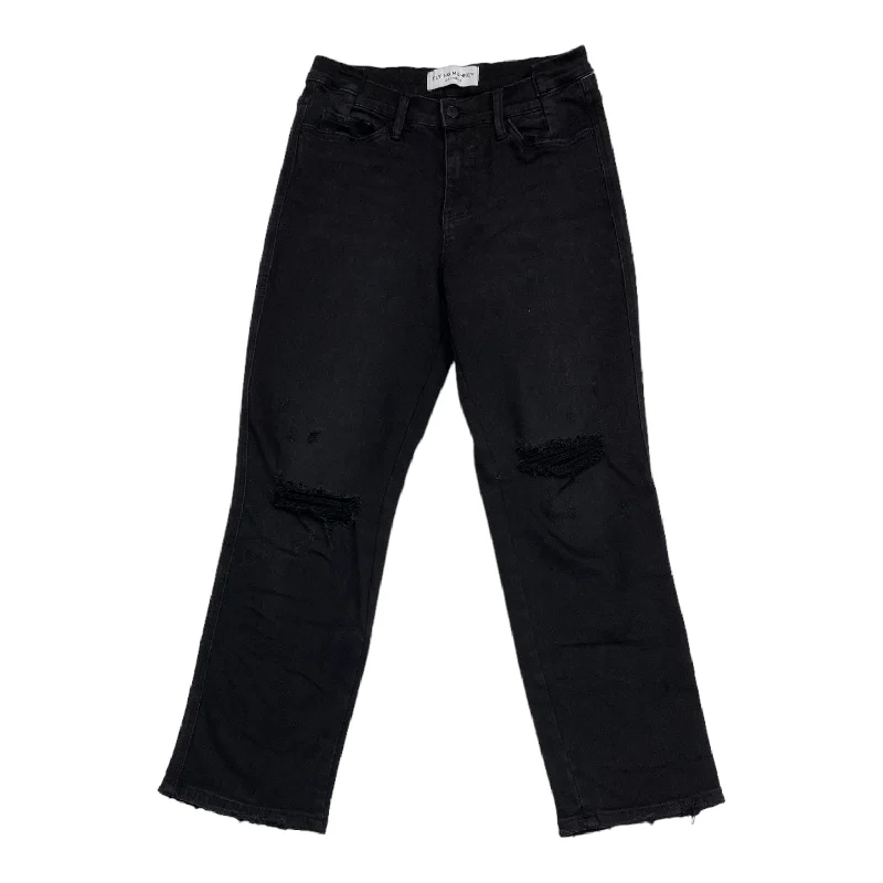 Jeans Skinny By Flying Monkey In Black, Size: 4