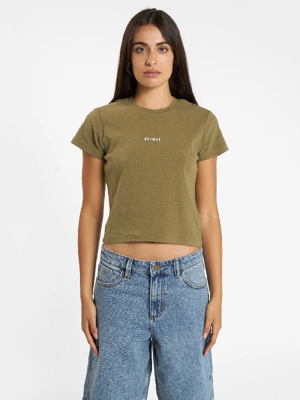 Minimal Thrills Mini Tee - Aloe