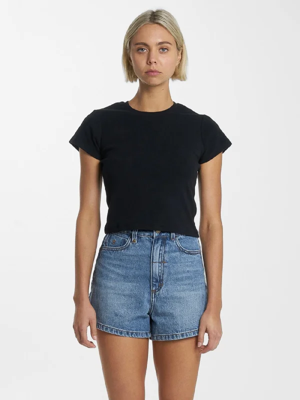 Minimal Thrills Mini Tee - Black