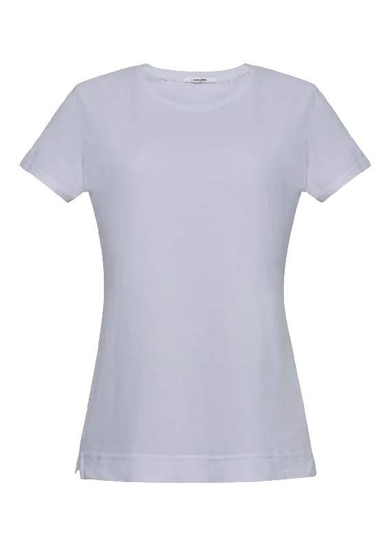 short sleeve crewneck t-shirt in pima cotton