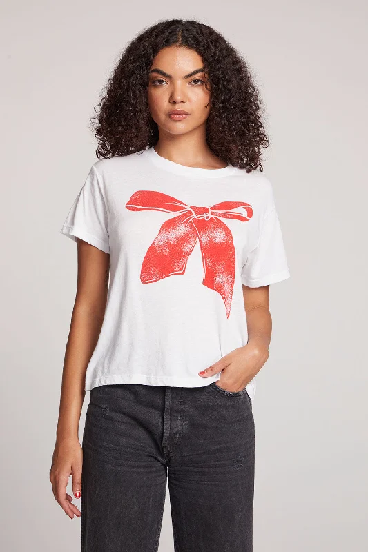 Red Bow Tee