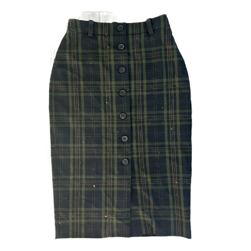 Skirt Maxi By Wilfred In Plaid Pattern, Size: 2