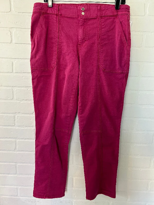 Pants Cropped By White House Black Market In Pink, Size: 10