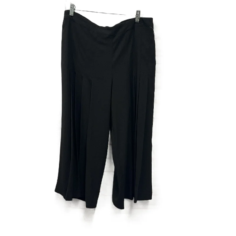 Pants Dress By Simply Vera In Black, Size: 14