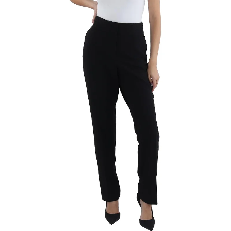 Womens Slim Fit Mid-Rise Bootcut Pants