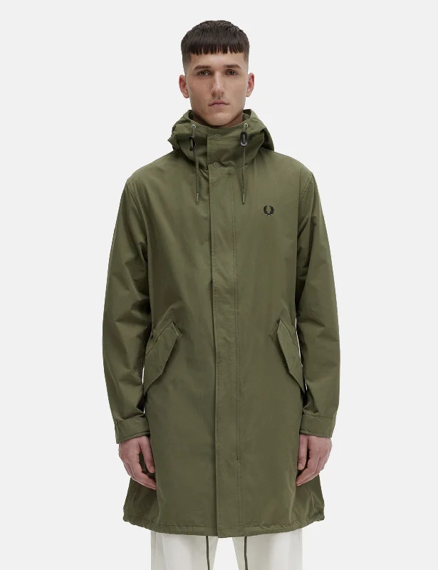 Fred Perry Shell Parka - Green