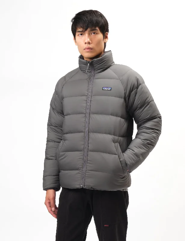 Patagonia Reversible Silent Down Jacket - Forge Grey