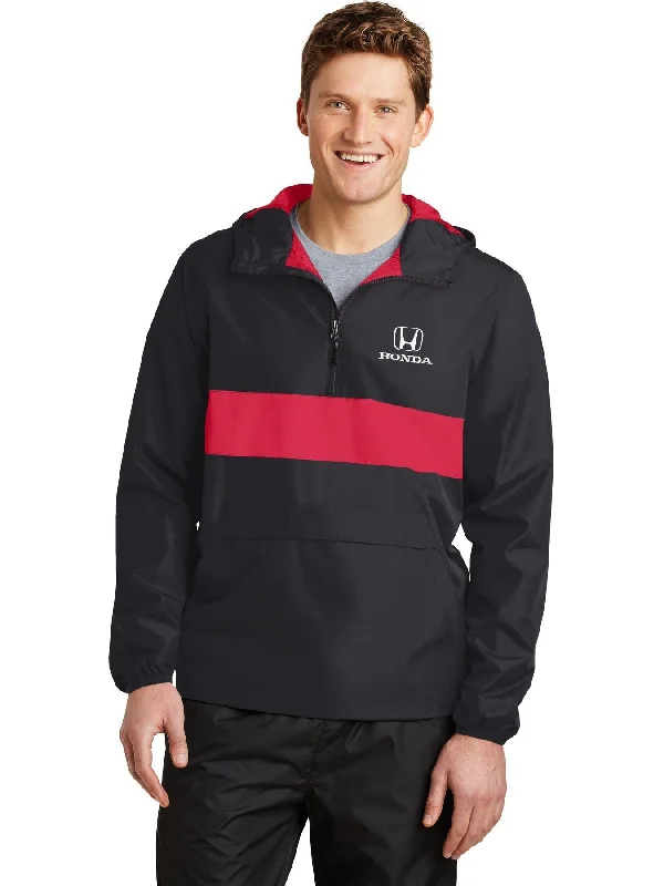 Sport-Tek Zipped Pocket Anorak