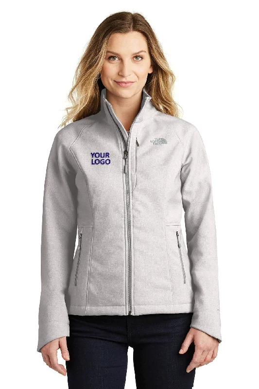 North Face Ladies Apex Barrier Soft Shell Jacket TNF Light Grey Heather