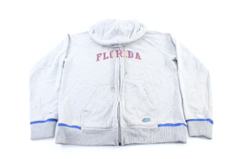 Women's Y2K Nike Embroidered Logo Florida Gators Zip Up Jacket