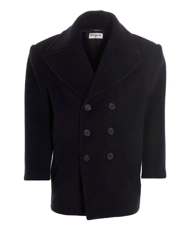 Wool Double Breast Coat