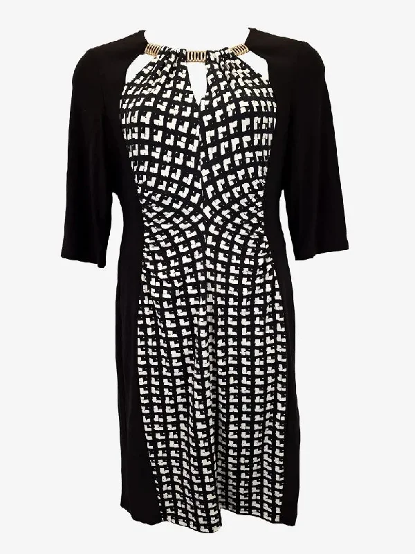 Joseph Ribkoff Sophisticated Sheath Midi Dress Size 16