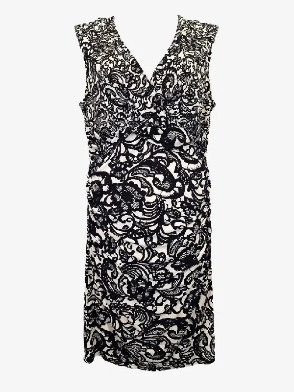 Phase Eight Sleeveless Sheath Midi Dress Size 16