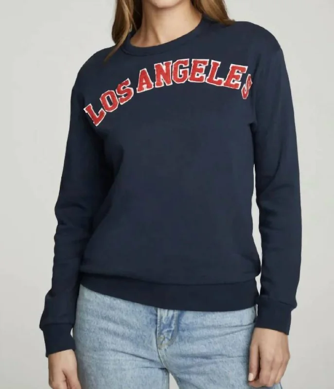 Los Angeles Sweatshirt In Total Eclipse