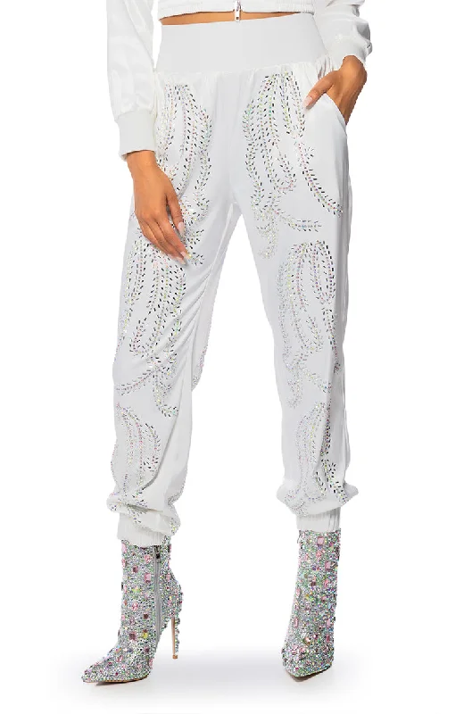 TALK FAST EMBELLISHED JOGGER